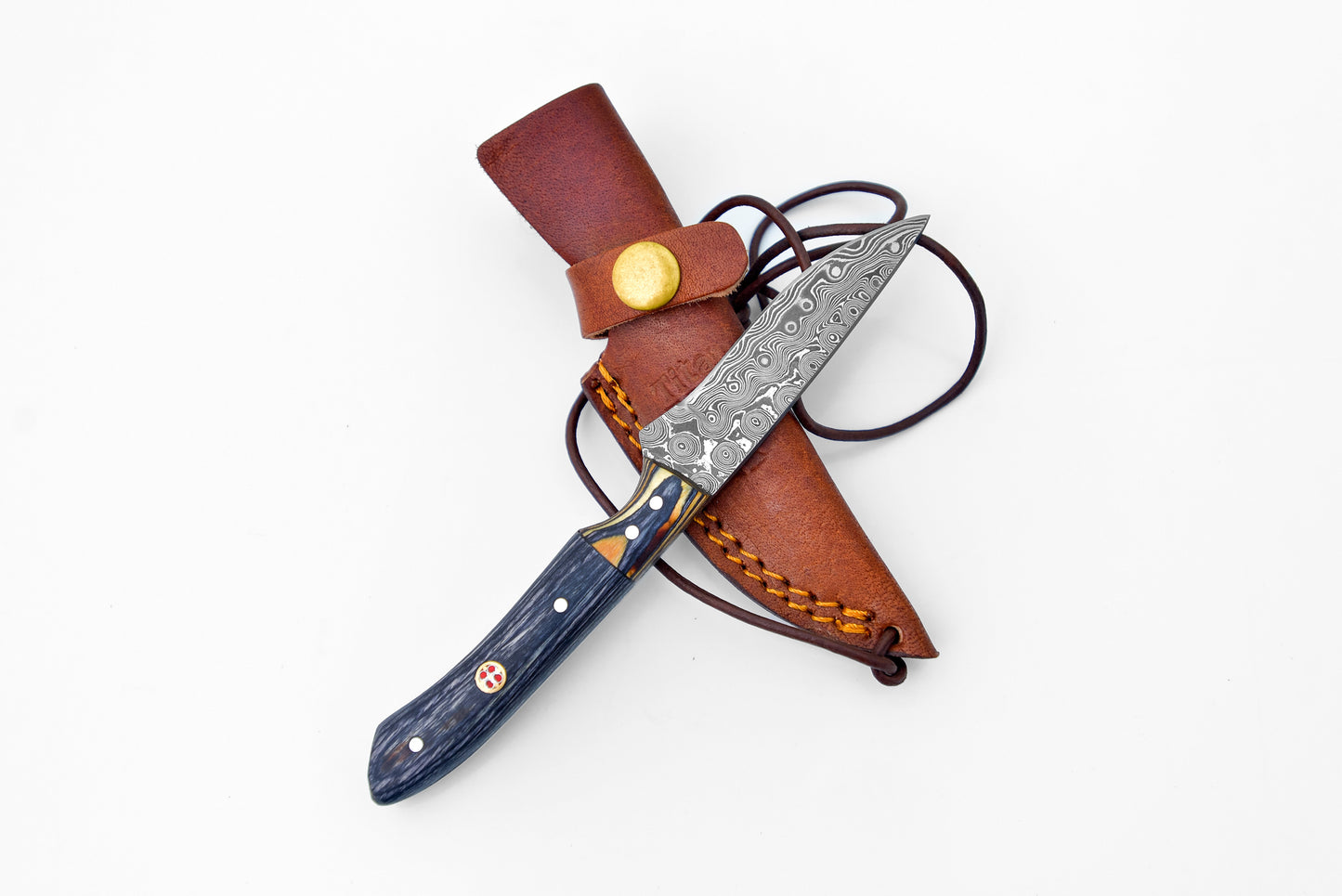 Handmade Damascus Drop-point TK-209