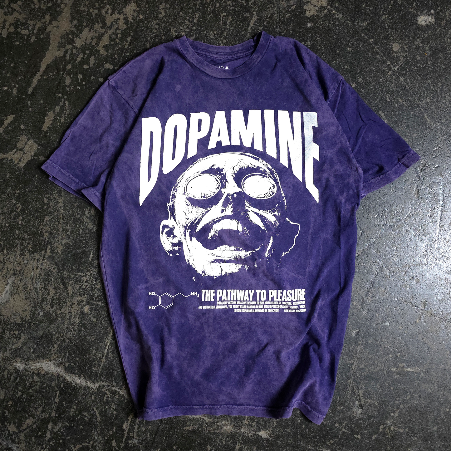 Dopamine T-Shirt Vintage Purple
