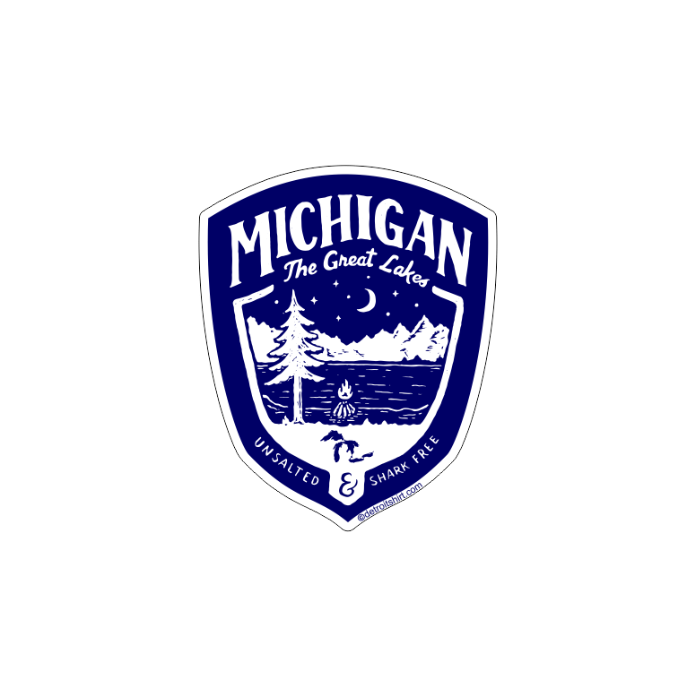 Sticker - Michigan Shield