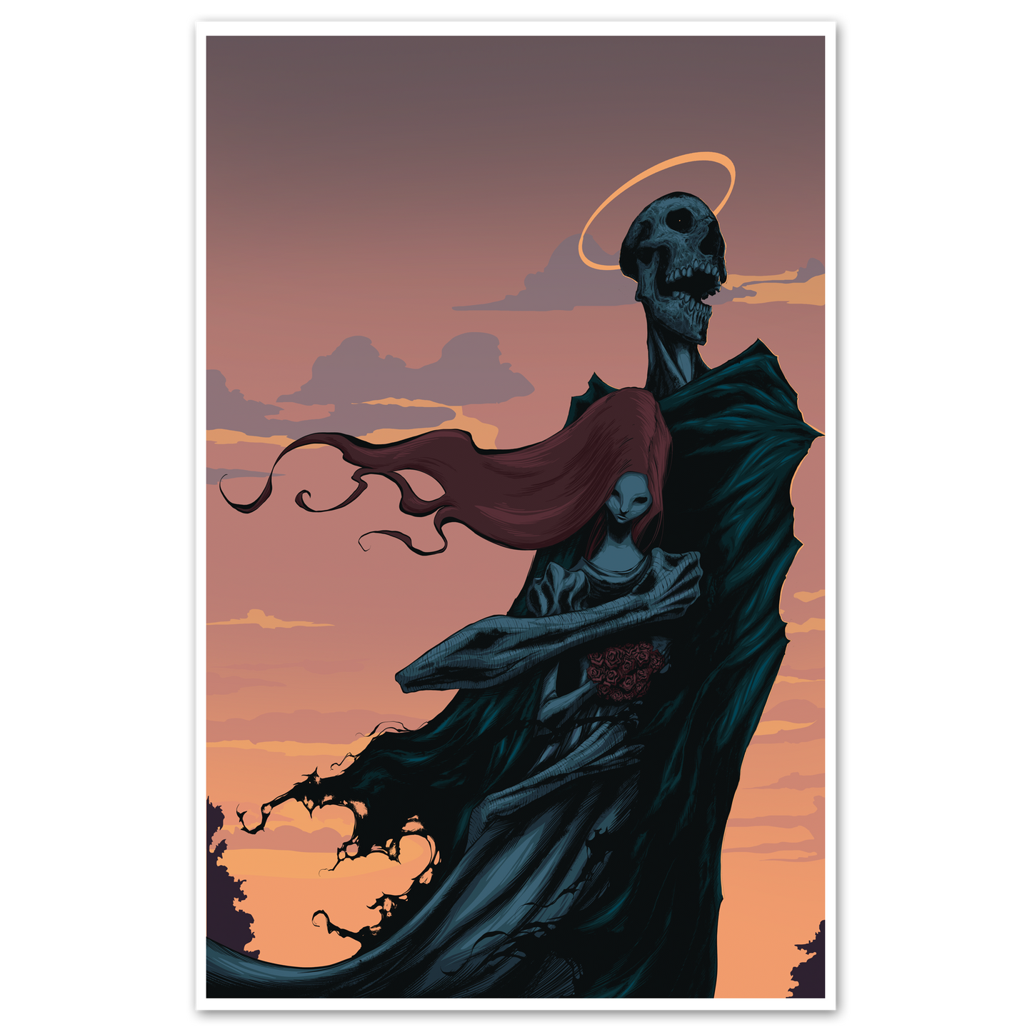 Mourning Death Variant Print
