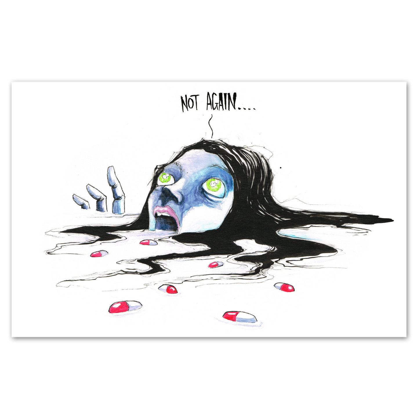 Not Again Print