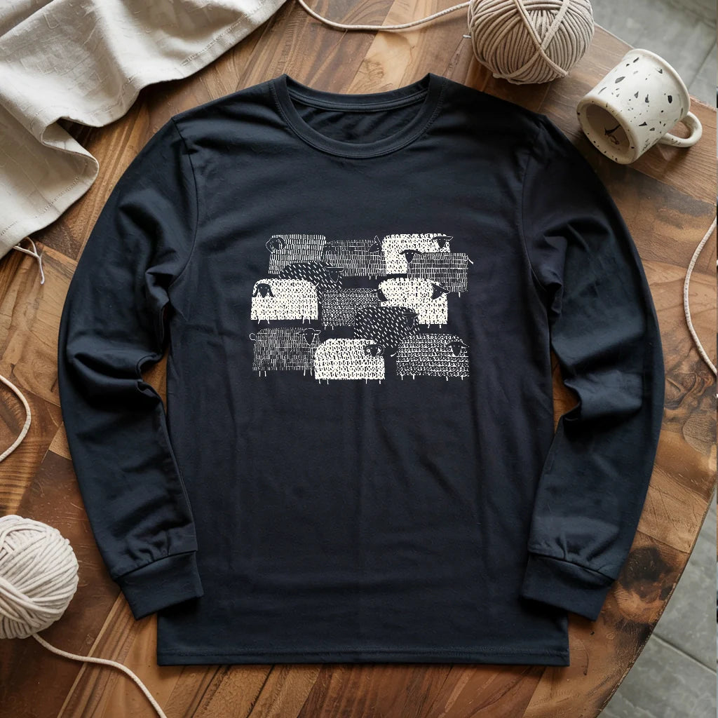 Sheep Happens Long Sleeve T-shirt