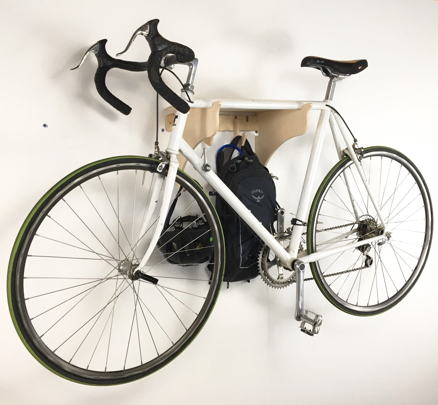 The Roadie bike shelf