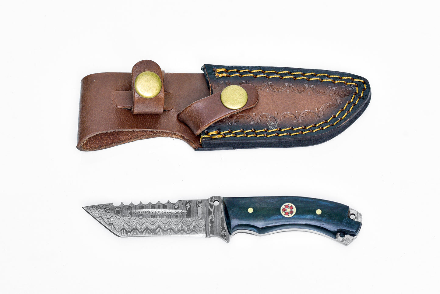 Damascus Steel EDC Style Tanto Compacto TD-39xs