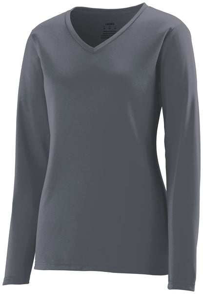 Ladies Attain Wicking Raglan Sleeve Tee