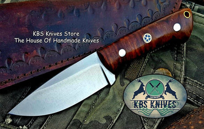 Custom Handmade D2 Tool Steel Skinning Knife