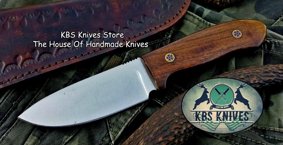 Custom Handmade D2 Tool Steel Skinning Knife