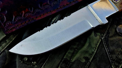 Custom Handmade D2 Tool Steel Hunting Knife