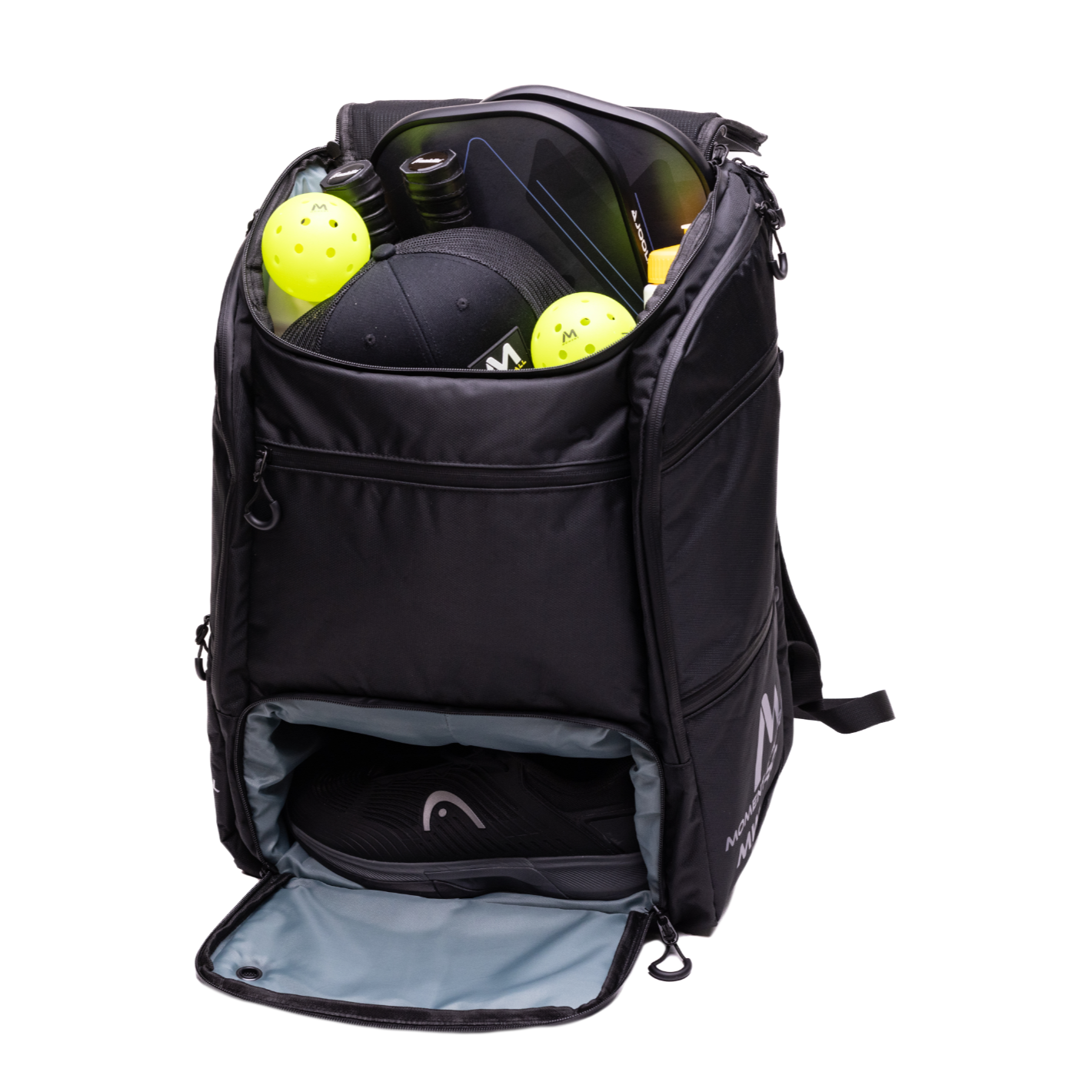 MW-PRO Bag / Travel Bag  Black/Silver