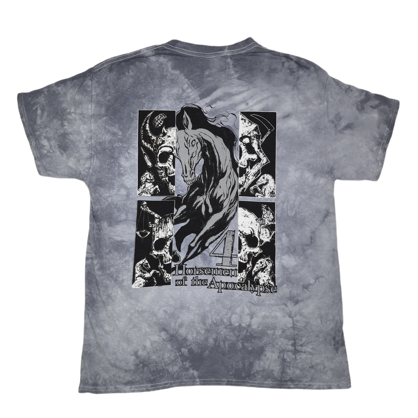 4 Horsemen T-Shirt Pale Grey