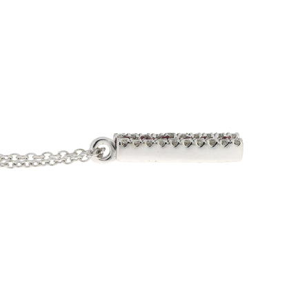 .30ct Ruby Diamond Fashion Pendants 14KT White Gold