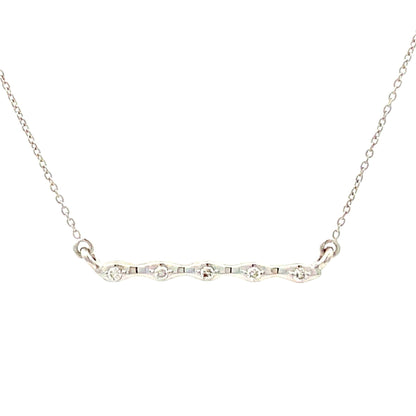 .05ct Diamond Fashion Pendants 14KT White Gold