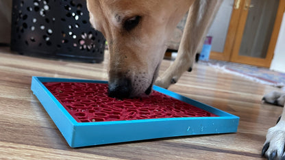 Vino Dog eMat - Enrichment Lick Mat For Dogs and Cats | Wine-Inspired Design| SodaPup