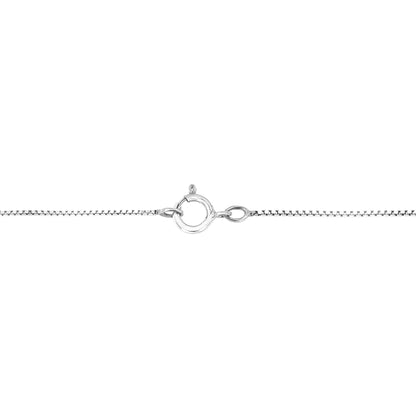 .925 Sterling Silver 3/4 Cttw Round Diamond Spiral Curved Circle Pendant 18" Necklace (I-J Color, I3 Clarity)