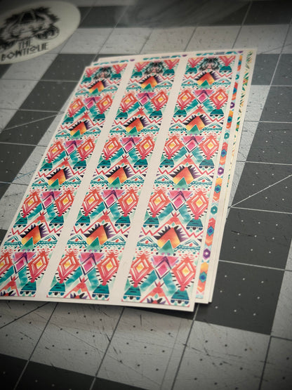 Aztec Watercolor Arrow Wraps