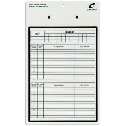 BASEBALL/SOFTBALL COACHES BOARD