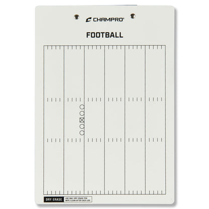 FOOTBALL COACH'S BOARD 12"X9"