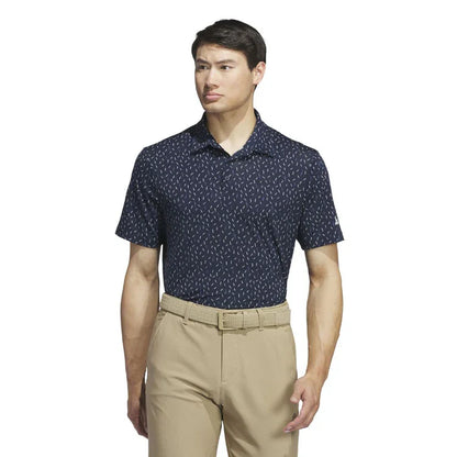 Adidas Ultimate365 Allover Print Golf Polo Shirt