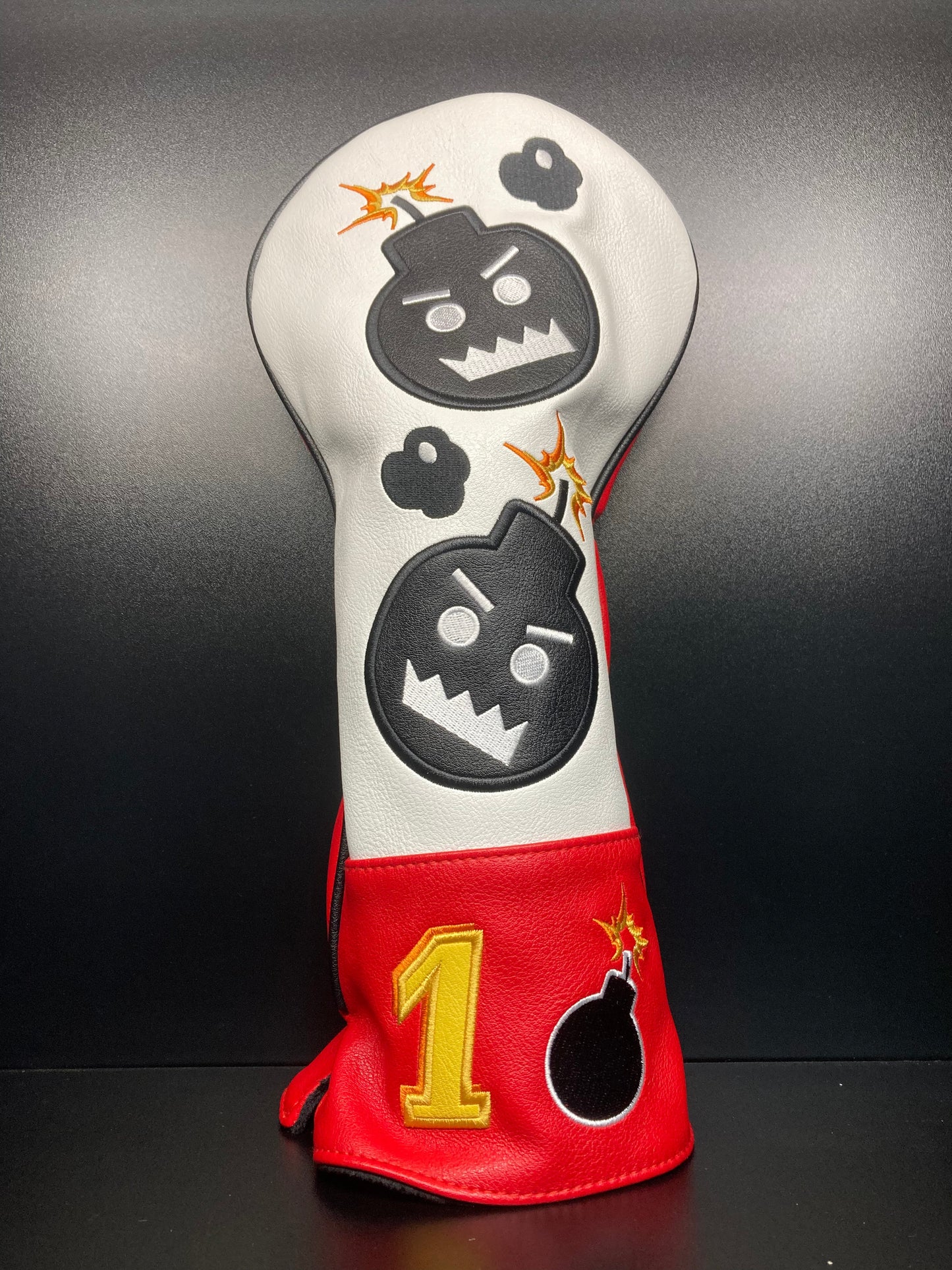 Angry Bombs Red Headcover