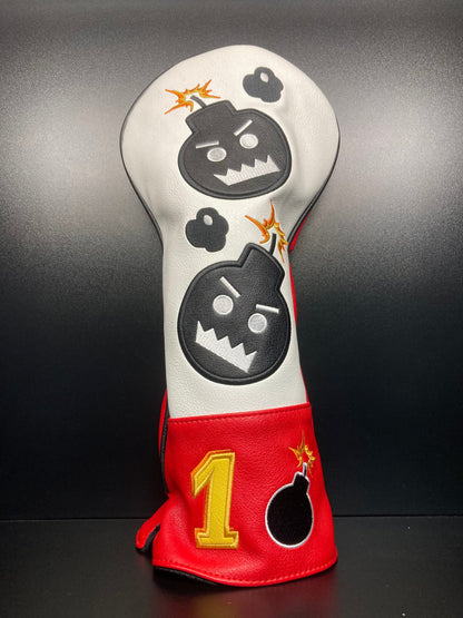 Angry Bombs Red Headcover