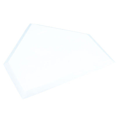WHITE HOME PLATE WITHOUT SPIKES
