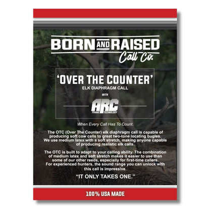 Over the Counter - Elk Diaphragm Call