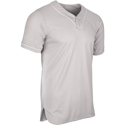 HEATER 2-BTTN PIPED BASEBALL JERSEY