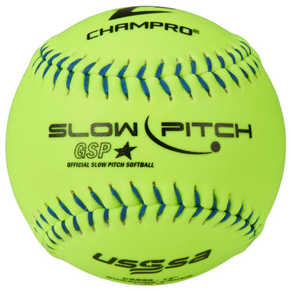 USSSA SLOWPITCH .44 SYNTH 12" SOFTBALL