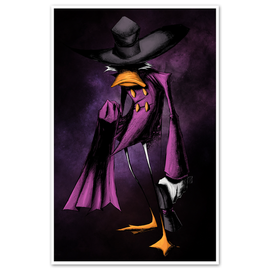 Darkwing Duck Print