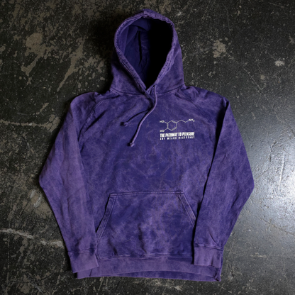 Dopamine Pullover Hoodie Vintage Purple