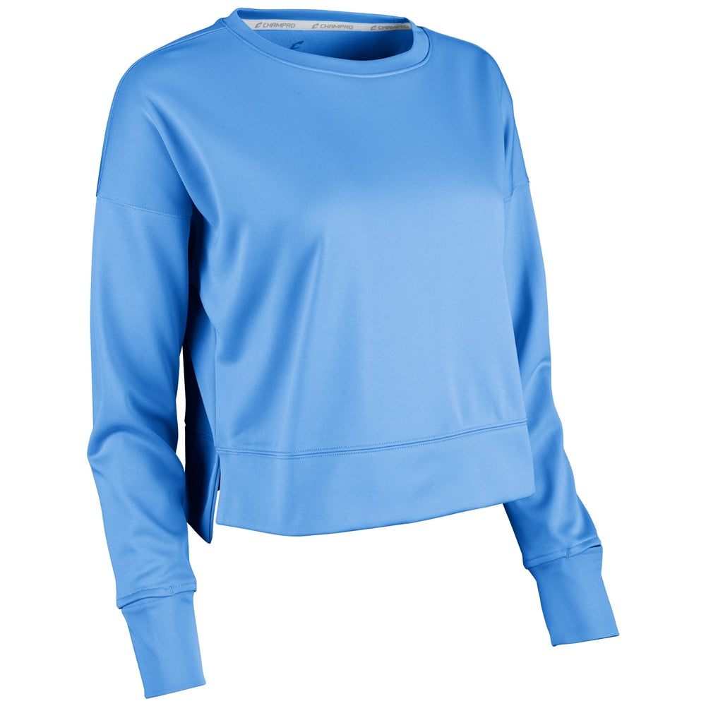 LINEUP FLEECE WOMEN'S CROP CREW