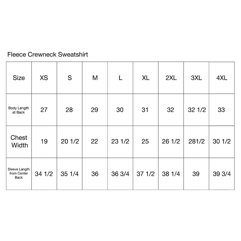 Michigan Thirsty Script Heart Triblend Crew Sweatshirt