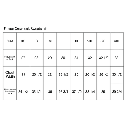 Michigan Thirsty Script Heart Triblend Crew Sweatshirt