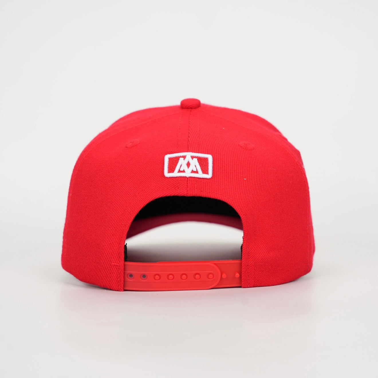 ‘7’ Premium Wool Blend SnapBack - Red/White