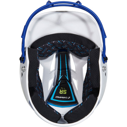 TWO-TONE SOFTBALL HELMET W/MASK