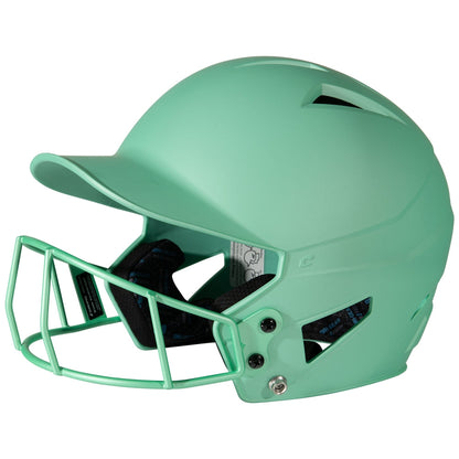 HX MATTE SOFTBALL HELMET W/FACEMASK