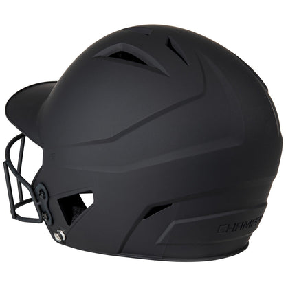 HX MATTE SOFTBALL HELMET W/FACEMASK