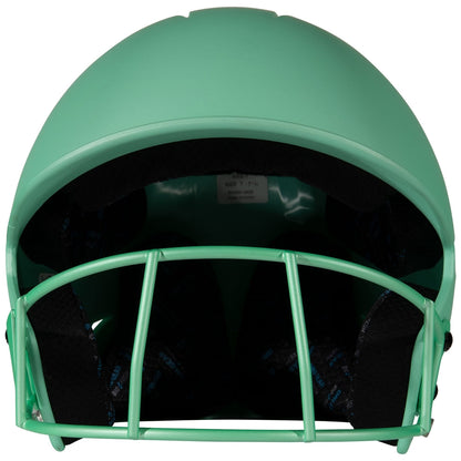 HX MATTE SOFTBALL HELMET W/FACEMASK