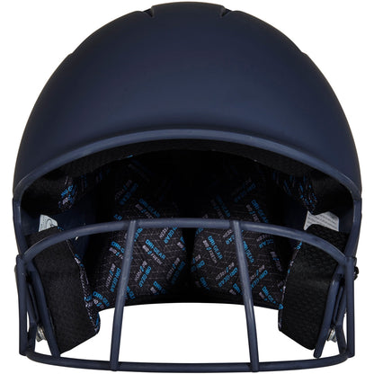 HX MATTE SOFTBALL HELMET W/FACEMASK