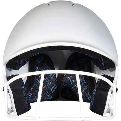 HX MATTE SOFTBALL HELMET W/FACEMASK