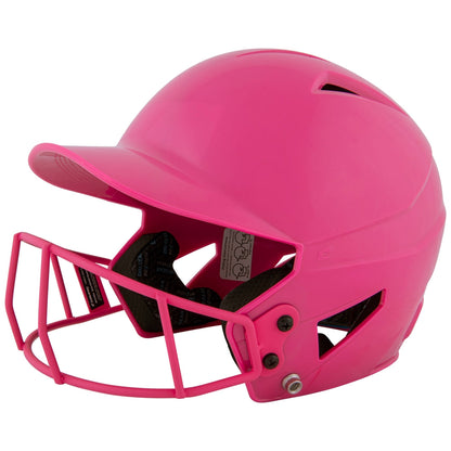 UNCOATED HX SOFTBALL HELMET W/MASK