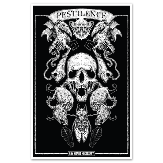 4 Horsemen Pestilence Print