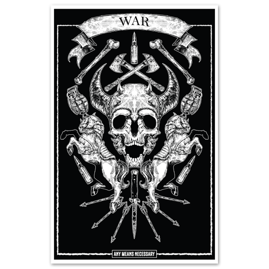 4 Horsemen War Print