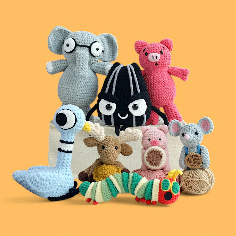 [PATTERN GIFT] 8-in-1 Children Characters Crochet Pattern Digital Download