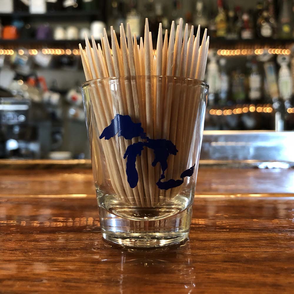 Shot Glass - Michigan The Lake Life