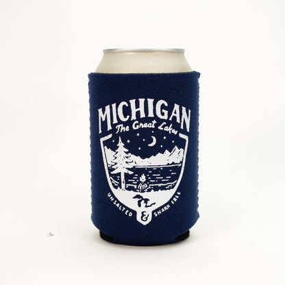 Coozie - Michigan Shield