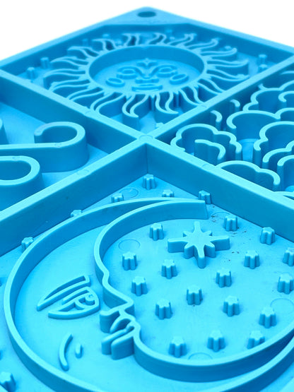 Sky eMat - Enrichment Lick Mat for Dogs and Cats | Celestial Design | SodaPup