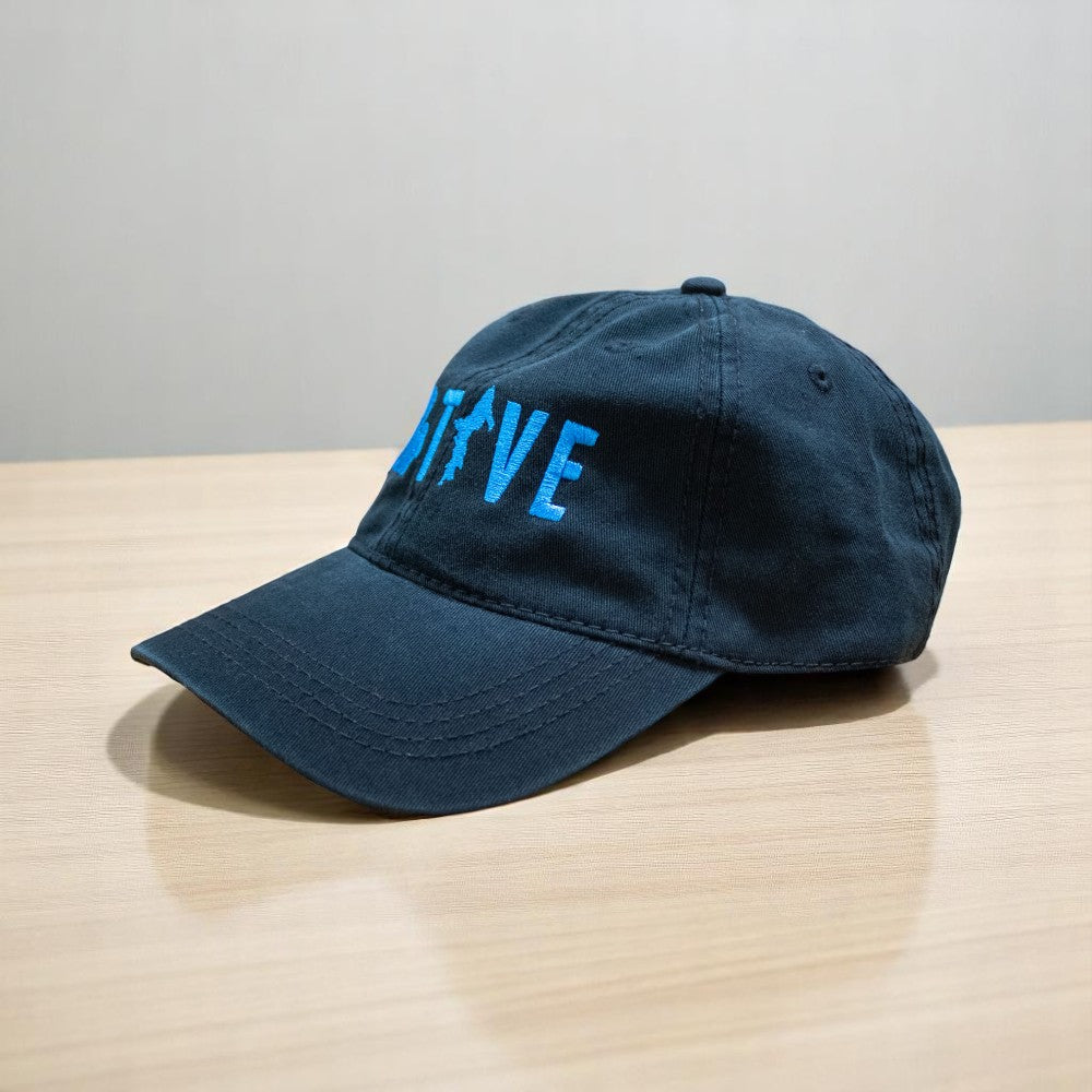 Hat - Michigan NATIVE Unstructured Black