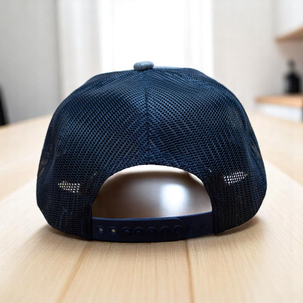 Hat - Michigan Great Lakes Great Times Snapback - H. Navy/Navy