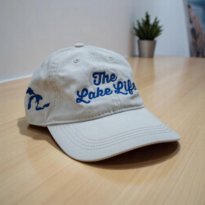 Hat - Michigan The Lake Life Unstructured Stone